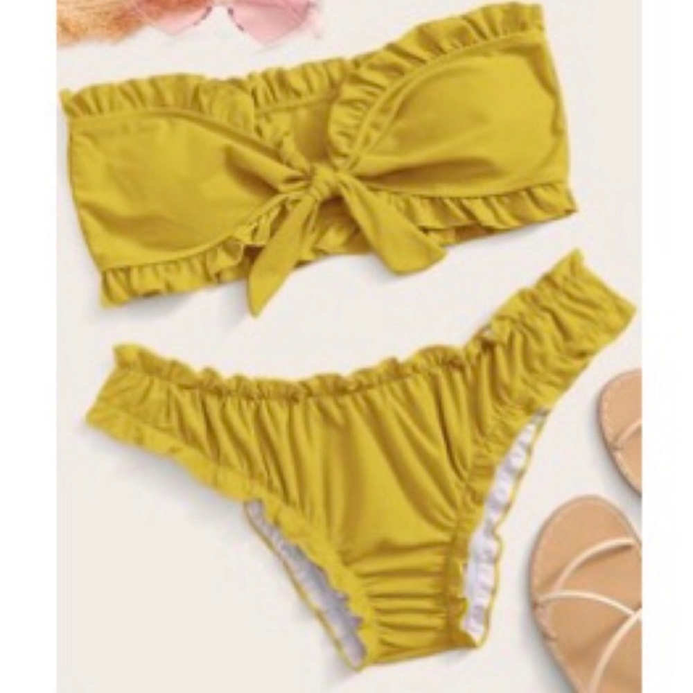 NEW Strapless Bikini Set